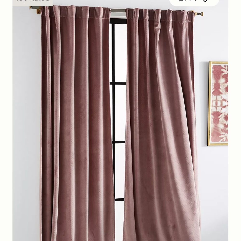 Anthropologie curtains